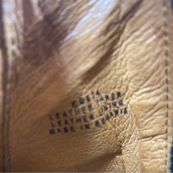 J Crew Cognac Brown Chelsea Pull On Boots Ankle Booties size 8 EO824 - Picture 5 of 11